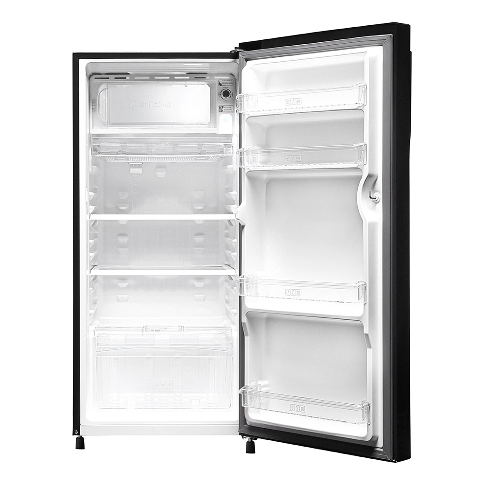 Haier 190L 1 Star Direct Cool Single Door Refrigerator with Toughened Glass Shelf - HRD-2101CMF-P